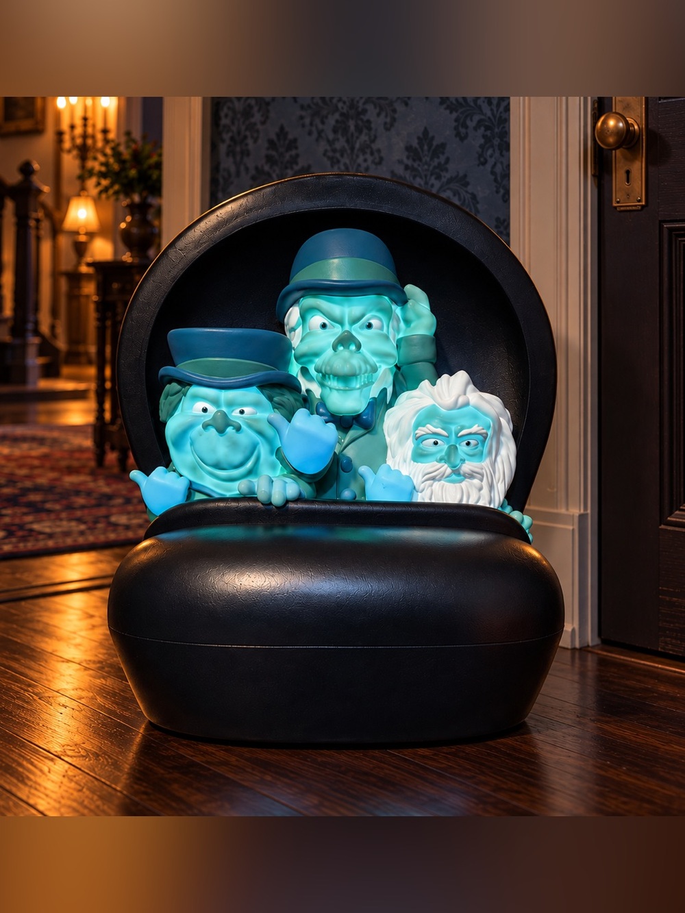 Hitchhiking Ghosts in Doom Buggy Light-Up Figure - The Haunted Mansion - Large